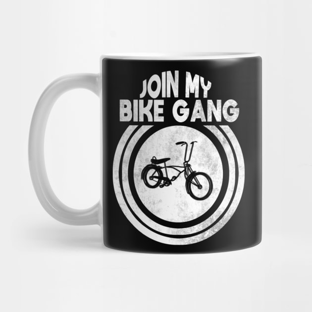 Join My Bike Gang by HappyGiftArt